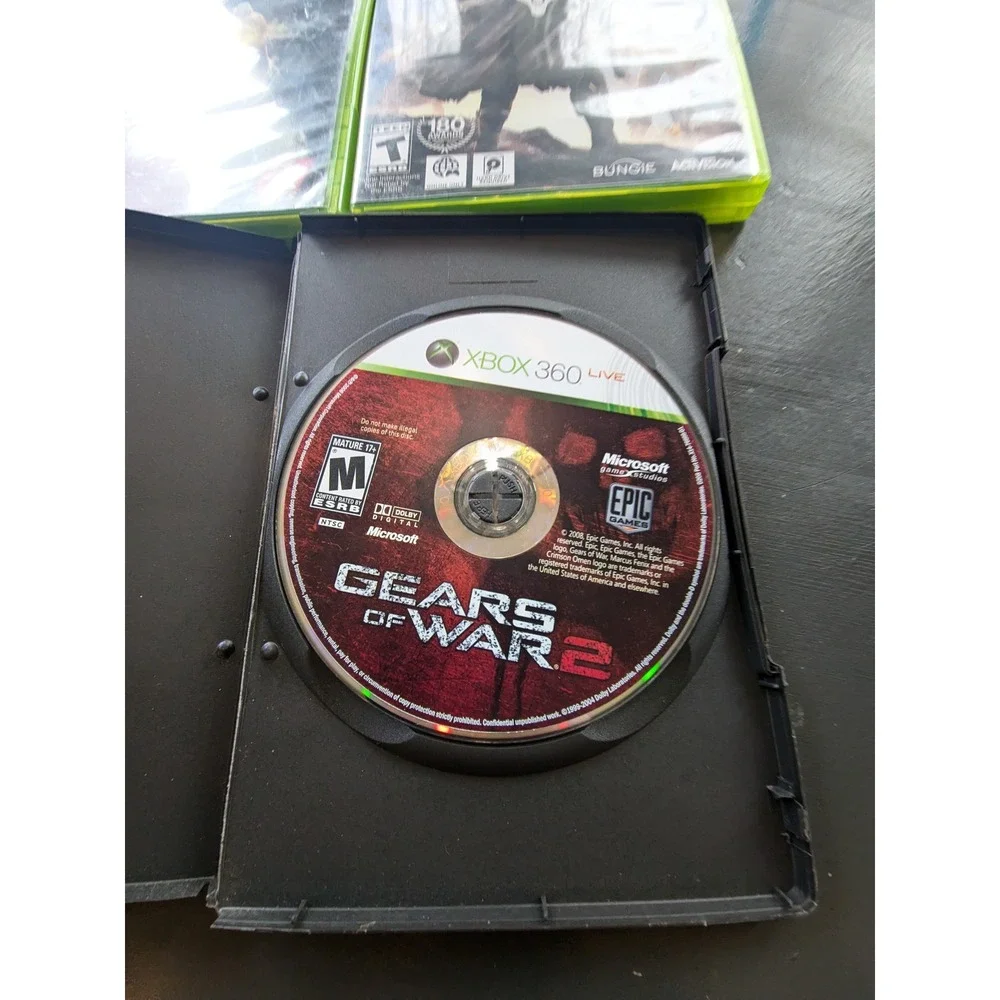 BioShock‎ 2 - Destiny - Gears of War 2 - Xbox 360 Games Lot